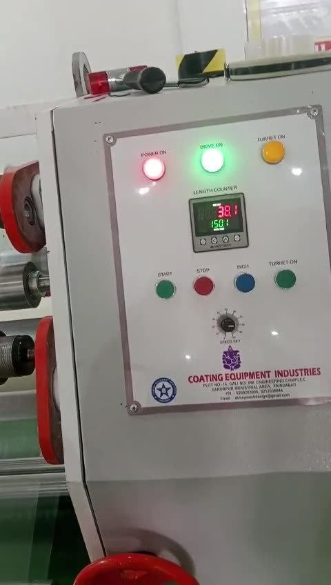 Industrial Slitting Process Demo